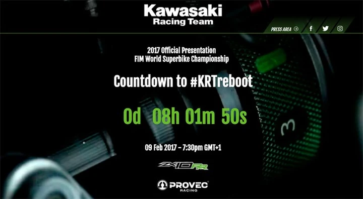 SBK, presentazione Kawasaki Racing Team in Streaming
