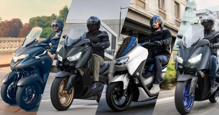 Yamaha, nuove tinte per tutti gli scooter