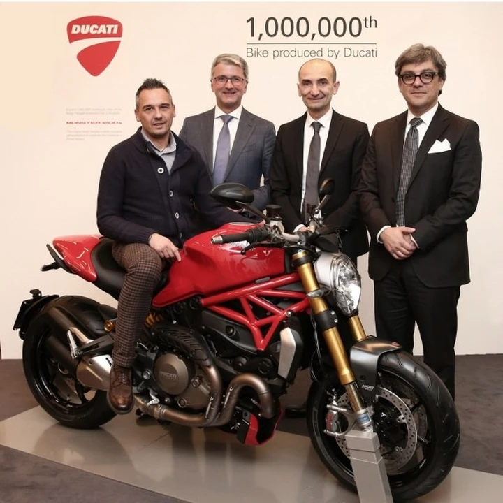 Ducati: un Monster 1200 S la milionesima moto prodotta a Borgo Panigale