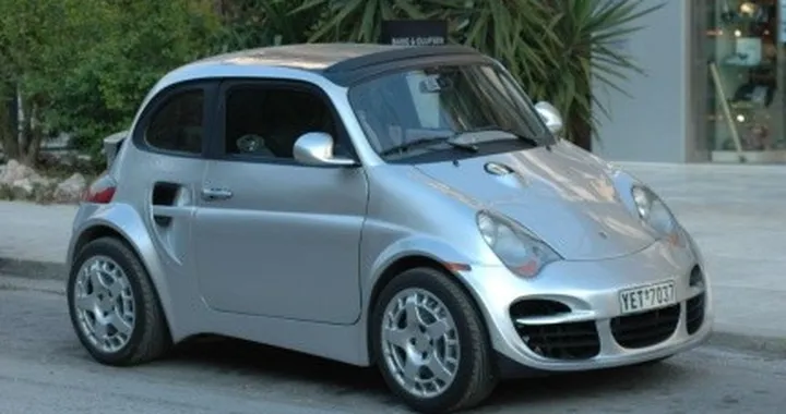 Fiat 500 tunizzata Porsche
