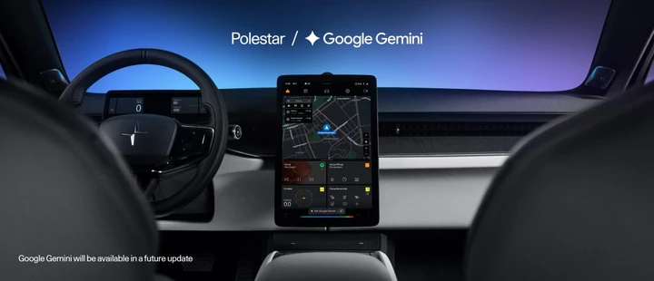 Polestar introduce Gemini, l’assistente IA di Google sale a bordo