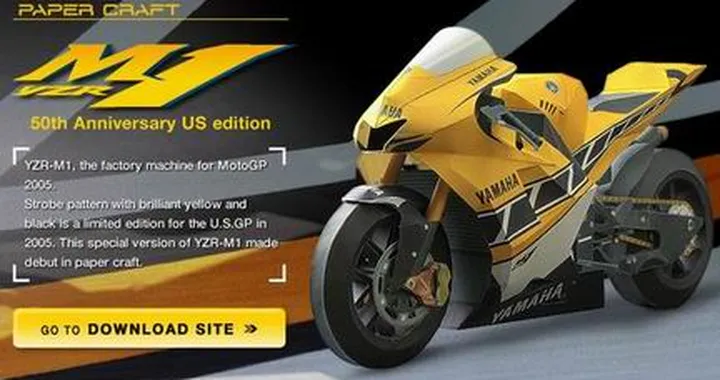 Volete la M1 o la YZF450 di Everts? Fatevele di carta!