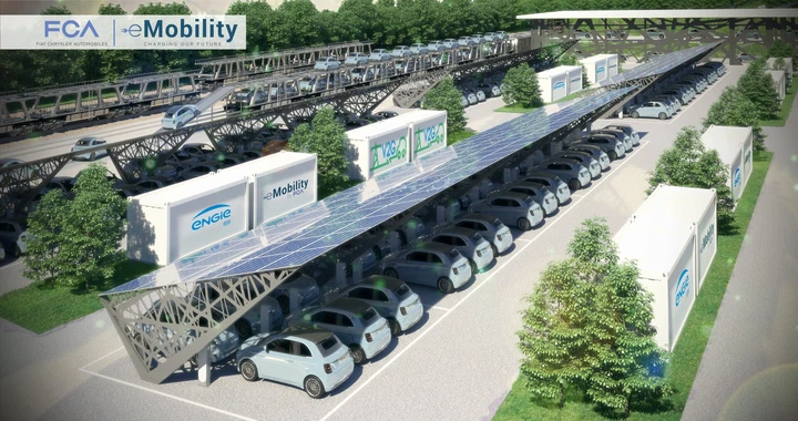 FCA, partono a Mirafiori i lavori per il progetto pilota Vehicle-to-Grid in collaborazione con ENGIE Eps