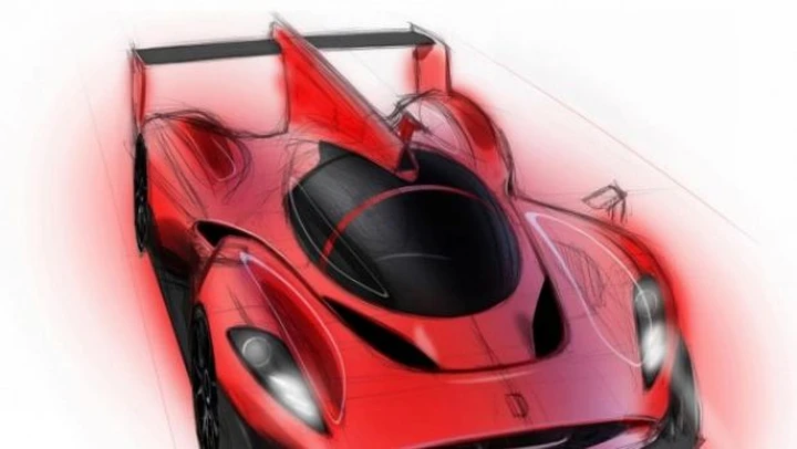 Ferrari P4/5 LMP: i primi bozzetti