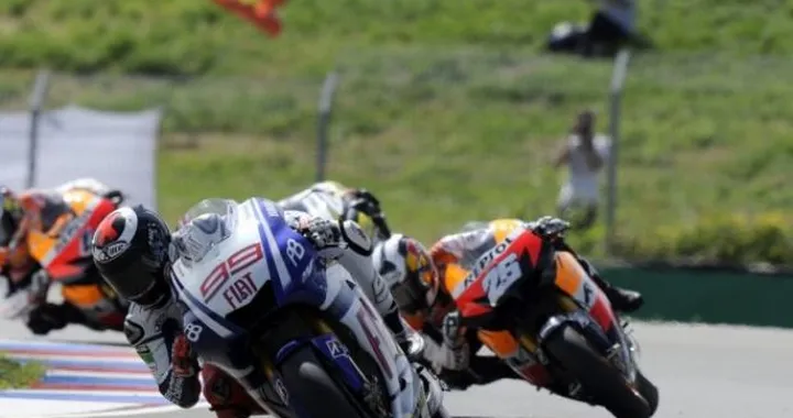 MotoGP a Misano, FP2: Lorenzo, Pedrosa, Stoner, battaglia tra Yamaha, Honda, Ducati. Quarto Rossi