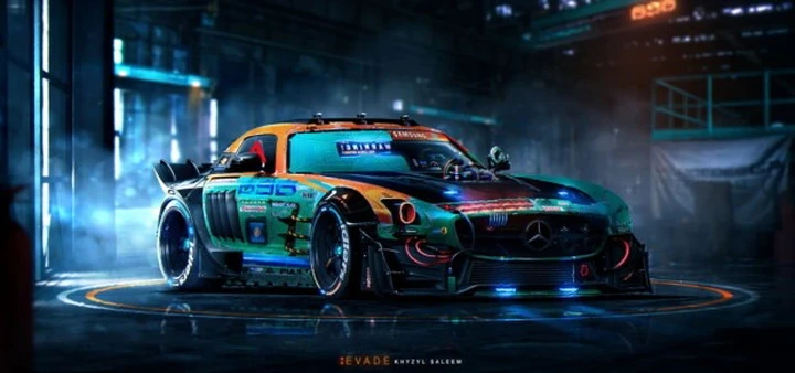 Le 5 supercar fantascientifiche di Khyzyl Saleem