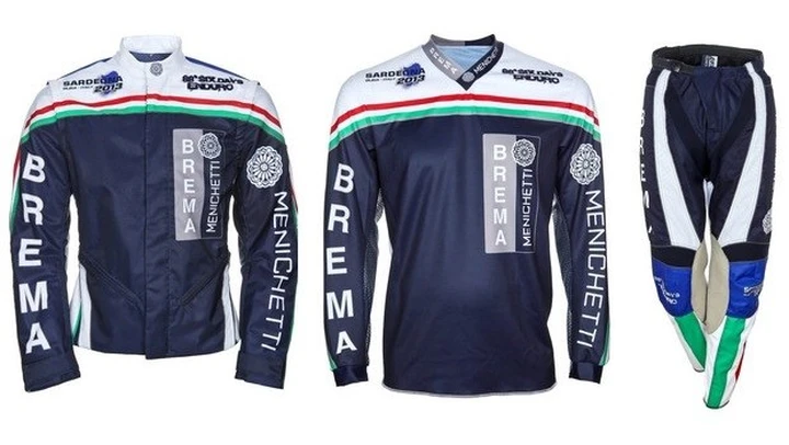 Brema Menichetti: completo off-road 'Six Days'