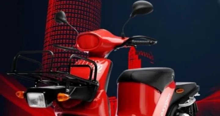 Scooter elettrico italiano Oxigen alla fiera di Hannover