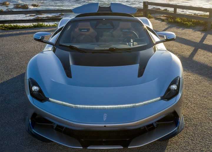Pininfarina Battista Targamerica prestazioni