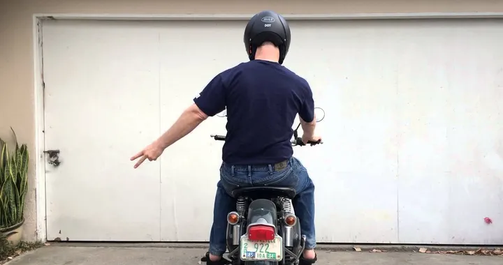 Motorcycle Hand Signals