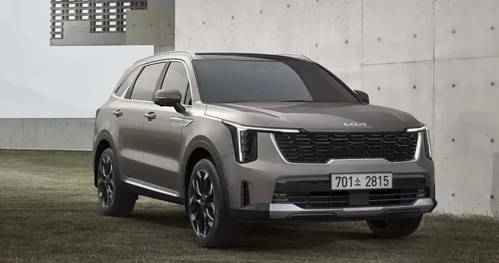Kia Sorento Facelift: prime immagini del restyling