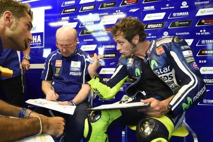 MotoGP Indianapolis 2014, Valentino Rossi 9° del venerdì: 
