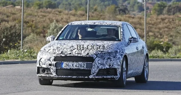 La nuova Audi A4 veste già la carrozzeria semi definitiva