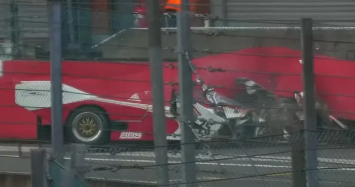 Porsche 962C disintegrata sulla pista di Spa [Video]