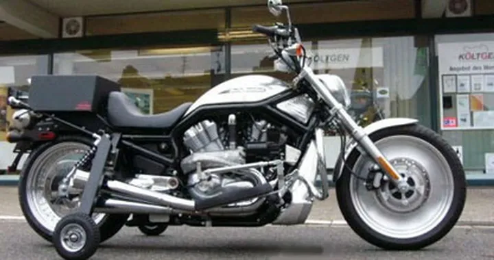 Harley Davidson a rotelle...