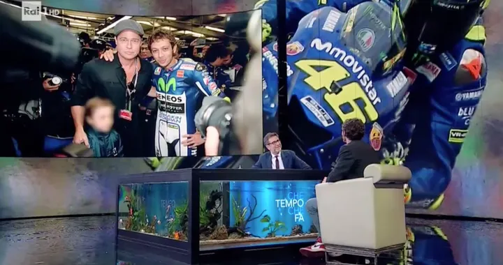 Valentino Rossi ospite a Che Tempo Che Fa