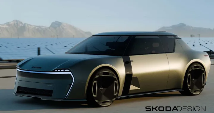 Skoda reinterpreta la 1000 MBX, concept Modern Solid