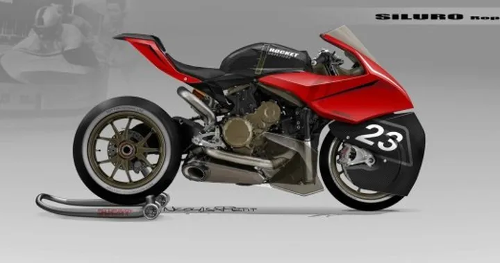 Ducati 1199 Panigale 'Siluro' con carenatura a campana by Nicolas Petit