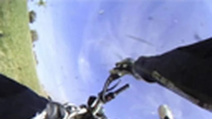 Ducati Streetfighter, primo test primo crash