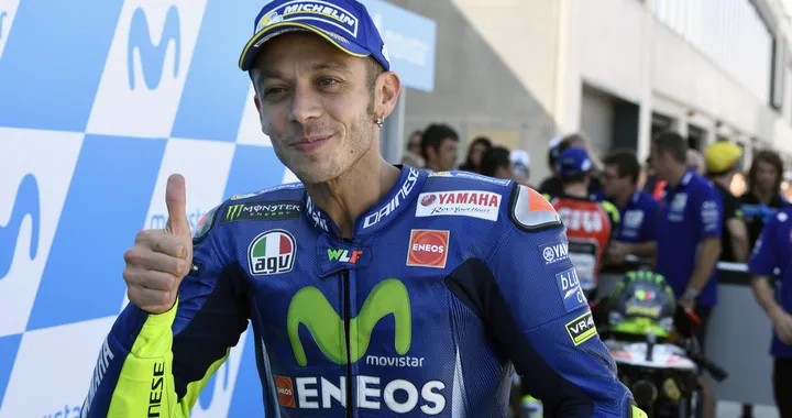 Rossi in 1a fila ad Aragon: "Ottimo lavoro!"