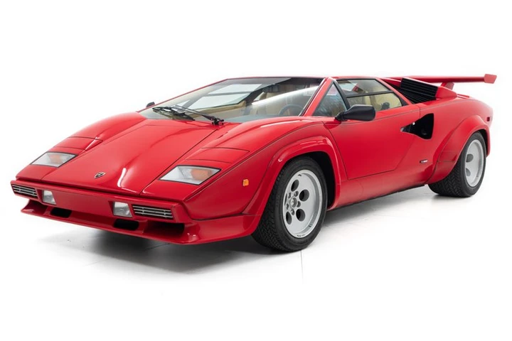 La Lamborghini Countach LP 5000S di Mario Andretti in vendita