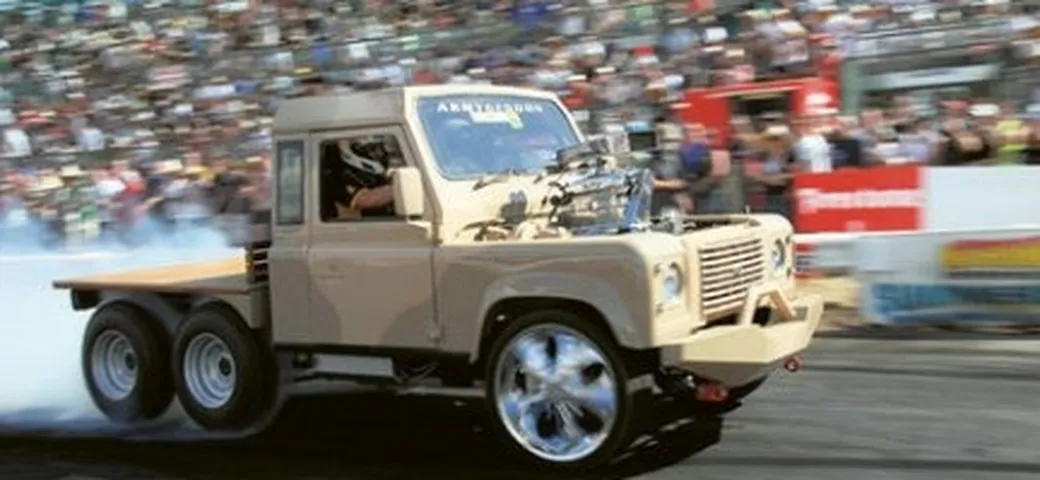 Una Defender per l'esercito australiano