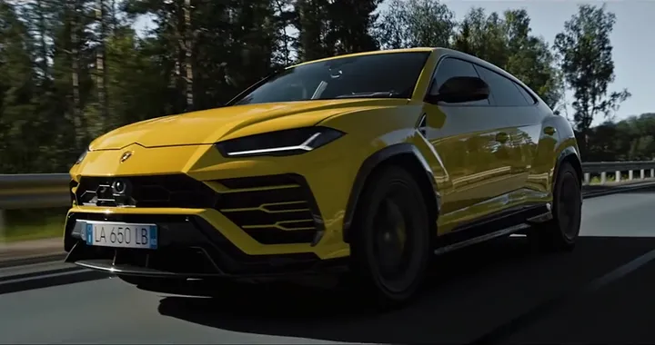Lamborghini Urus protagonista di un video in Russia
