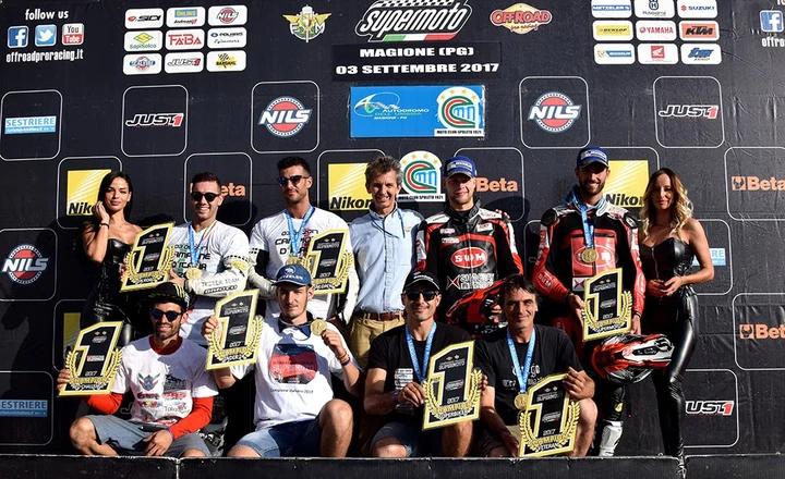 Internazionali d'Italia Supermoto: consegnati i titoli 2017