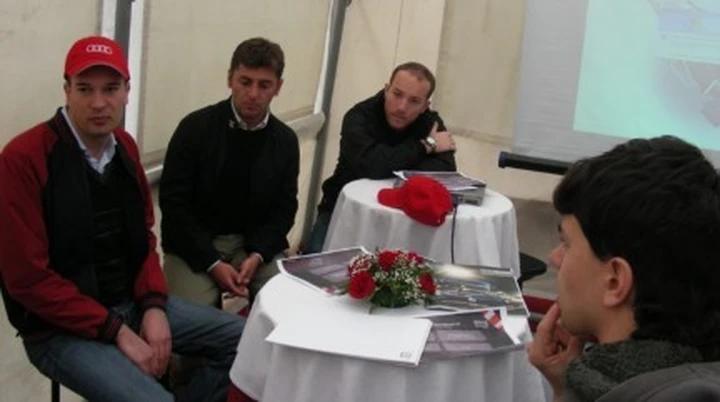 Blog driver day: riunione con i tecnici Audi