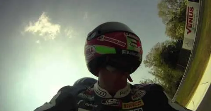 Luca Scassa - Monza double seater with Yamaha R1