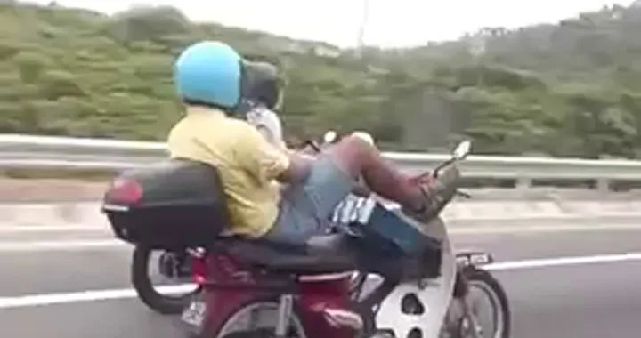 Condotta folle in moto