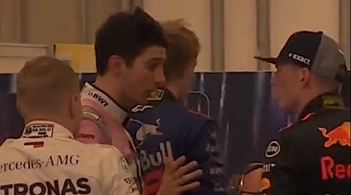 Video: Verstappen spintona Ocon dopo il GP del Brasile