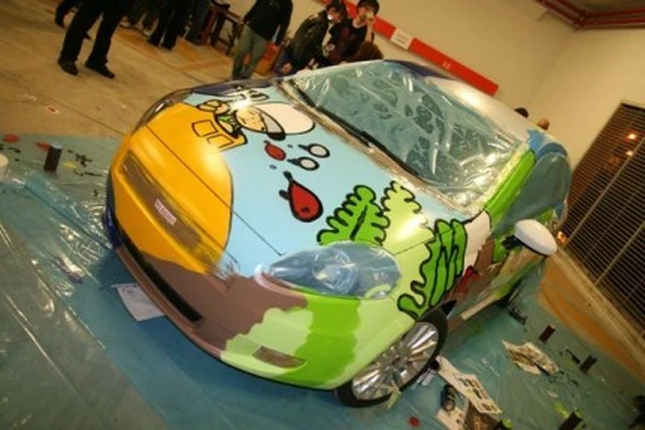 Motor Show 2008: Fiat Street Art Show