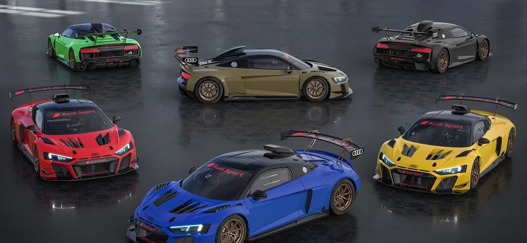 Audi R8 LMS GT2 Color Edition: inedite nuance per la supercar racing