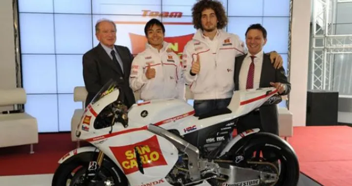 MotoGP: presentato a Monza il Team San Carlo Honda Gresini 2011