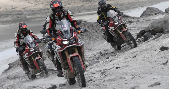 L'impresa da record dell'Honda Africa Twin e di Metzeler in Cile