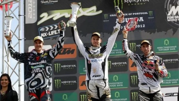 Motocross: Desalle trionfa nel GP di Portogallo. Alle sue spalle Paulin e Cairoli