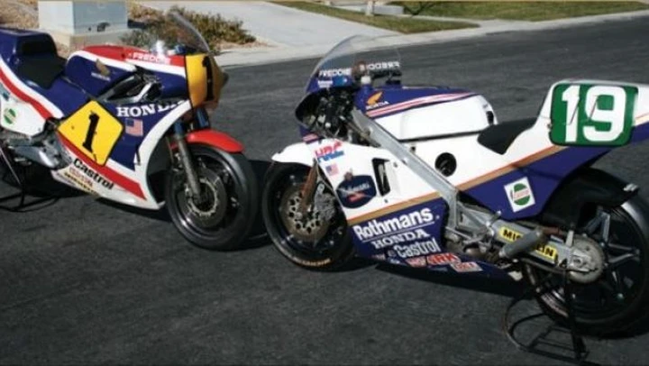 In vendita le Honda NS500 del 1983 e NSR250 del 1985 di Freddie Spencer