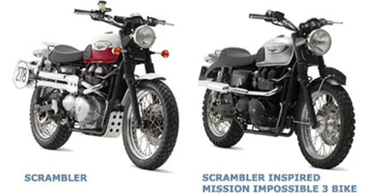 Triumph Scrambler, protagonista di Mission Impossible 3