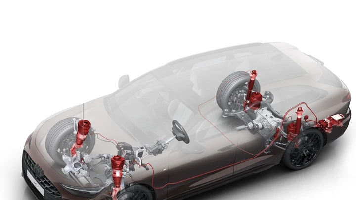 Sospensioni pneumatiche Audi, molle ad aria al posto di quelle in metallo
