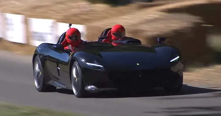 Ferrari Monza SP2 corre al Goodwood Festival of Speed [Video]