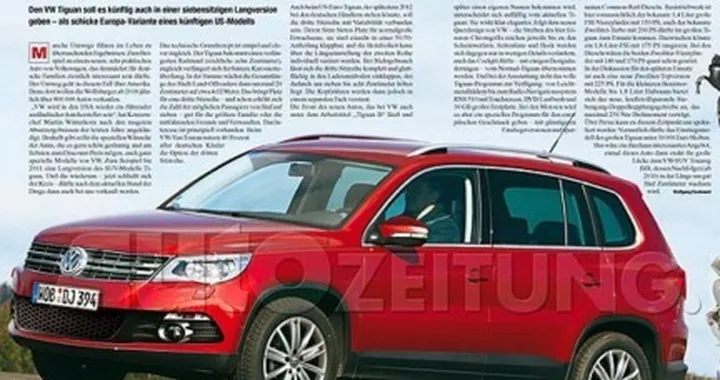 VW Tiguan XXL: un regalo per gli USA?