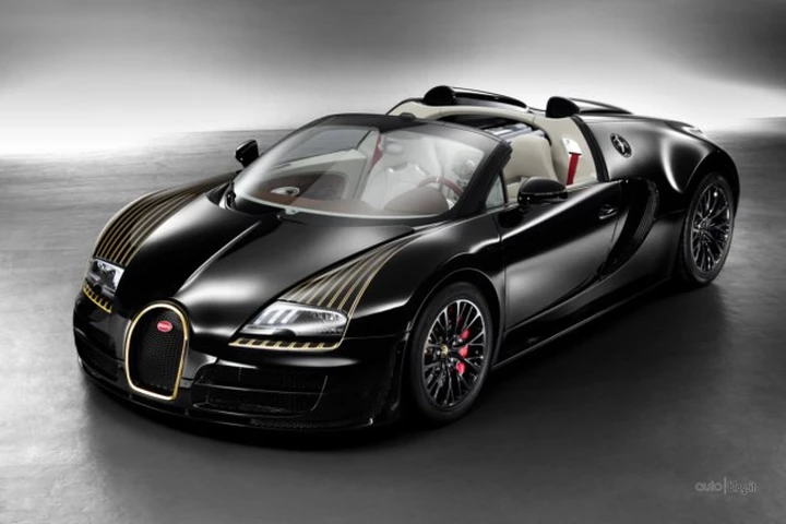 Bugatti Veyron Grand Sport Vitesse Black Bess al Salone di Pechino