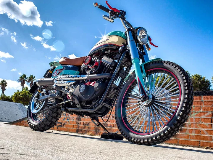 Harley-Davidson Sportster 'Bultracker 47' by Lord Drake Kustoms