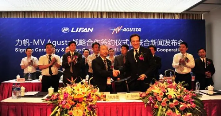 MV Agusta sbarca in Cina