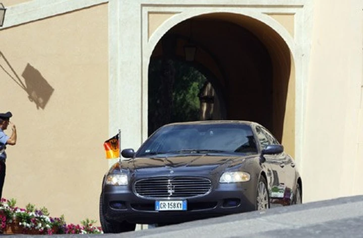 Maserati per il Cancelliere tedesco...