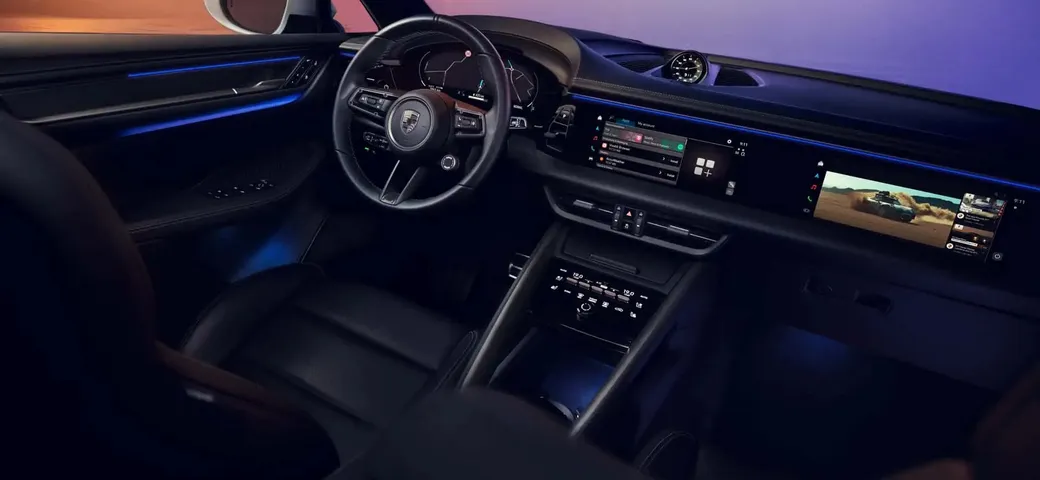 Porsche Macan EV: primo sguardo agli interni