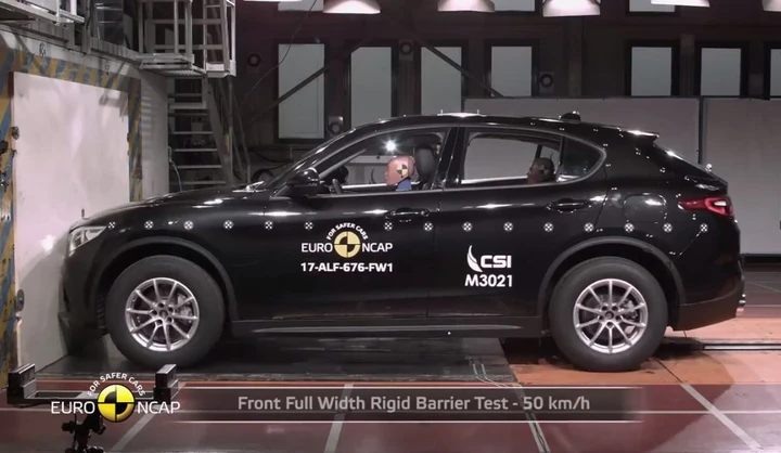 L'Alfa Stelvio ottiene 5 stelle Euro NCAP