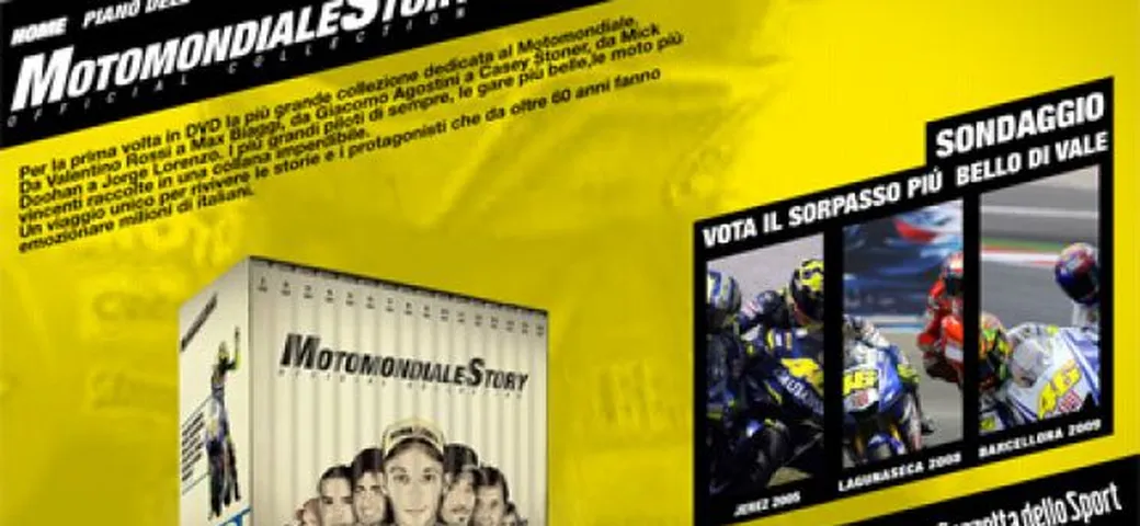 Motomondiale Story in edicola con La Gazzetta dello Sport