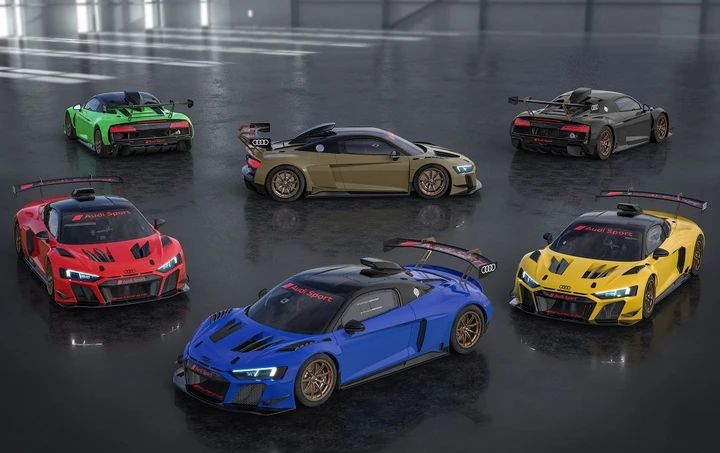 Audi R8 LMS GT2 Color Edition: inedite nuance per la supercar racing